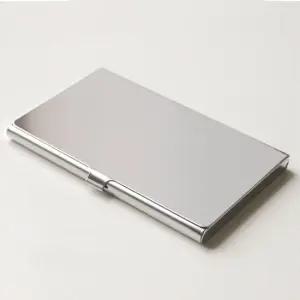 슬림 스텐 명함 케이스 남자 여자 카드 지갑 포토 오거나이저 교통카드 명함첩 미니