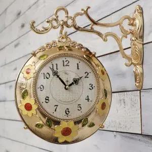 데일리데코 블랜체 인테리어 로얄 양면 벽시계