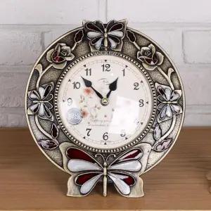 데일리데코 에델린 엔틱 무소음 탁상 시계