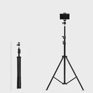 [셀러에이드]휴대폰 삼각대 카메라 3단 210cm 홀더A