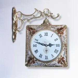 데일리데코 에드렌 무소음 양면 벽시계