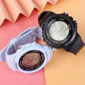 손목시계 디지털 워치 학생 데일리 알람 캔디 손목시계 디지털 워치 학생