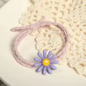 은은한 데이지 머리끈 세트 5개묶음) 곱창밴드 스크런치 머리곱창 헤어스크런치