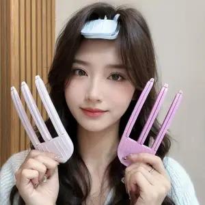 앞머리 볼륨 뽕 헤어클립 2P세트 남녀공용 뿌리볼륨 뿌리볼륨집게 셰이핑빗 앞머리빗