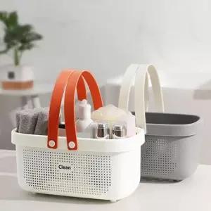 물빠짐바구니미니 물빠짐 목욕바구니 실리콘 손잡이 수영장 찜질방