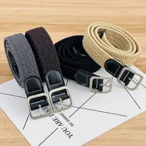 남여공용 교복벨트 학생벨트 무타공 캔버스벨트 깔끔 남성벨트 캔버스벨트 남학생벨트