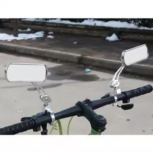 [콩심팥심]와이드 자전거 백미러 좌우세트 사이드 안전 후사경