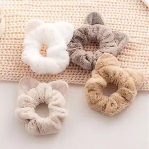 [콩심팥심]곱창밴드 편한 털복숭이 고양이귀