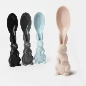 래빗스푼 숟가락 수저세트 다용도 고급 주방 가정용