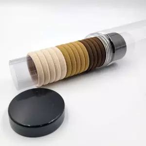 잘묶이는고무줄 브라운톤 헤어 고무줄 20개 세트 머리고무줄 헤어곱창 예쁜머리핀 헤어끈