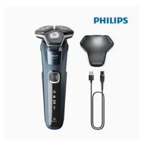 필립스 전기면도기 SkinIQ 5000 시리즈 S5880/28 오션블루