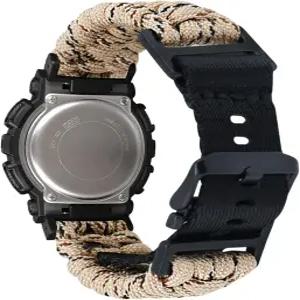 카시오 지쇼크 DW-5600/8900 GA-100/GW-B5600/GB-5600/GW-6900용 조절 가능한 안전 버클이 있는 아바넨