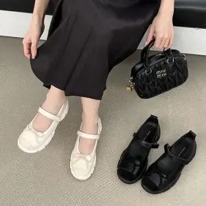 리본 플랫폼 찍찍이 스니커즈 메리제인 플랫 여자 여성플랫 여자플랫 하객구두 하객플랫