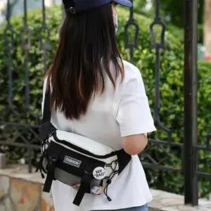 허리가방 수납공간 많은 힙색 가방 슬링백 남성 허리쌕 여성숄더백 남자숄더백