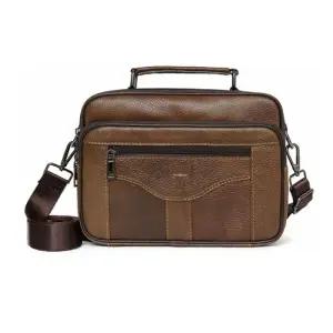 남성숄더백 남자 핸드백 가방 숄더백 데일리 손 브라운 미니크로스백 남성숄더백