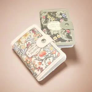 데일리 꽃무늬 정원 카드지갑 플라워 반지갑 명함수납 심플지갑 미니지갑 카드홀더