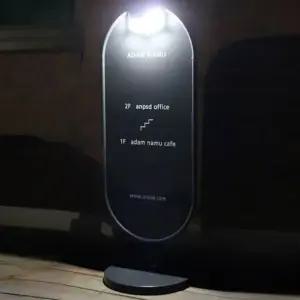 조명 입간판 광고판 카페 메뉴판 배너 철제입간판 400