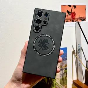 갤럭시S26 울트라 맥세이프 케이스 가죽 슬림 범퍼 풀커버 카메라보호