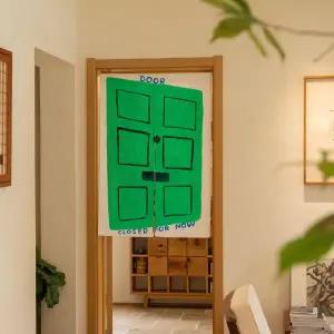 바람막이 커튼 카페 스타일 게스트하우스 하프 침실 주방 욕실 프라이버시 스크린 홈 데코