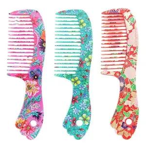 플라스틱 도끼빗 2P 일자 머리 손질 튼튼한 브러쉬 일자브러쉬빗