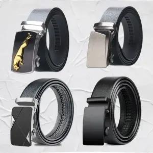 남성용 가죽 벨트 조절 가능한 정장 패션 허리띠 남성가죽벨트 남성벨트 간편한스타일