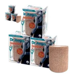 테이핑요법 닥터이지스 자가점착식 탄력보호대 (면 대형) 3개세