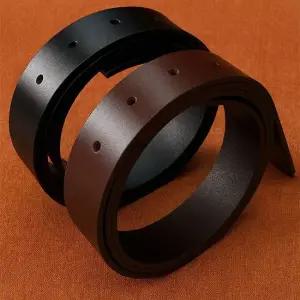 플럼도트 이탈리아통가죽소가죽 벨트끈 폭33mm허리띠 이탈리아 이탈리아벨트끈