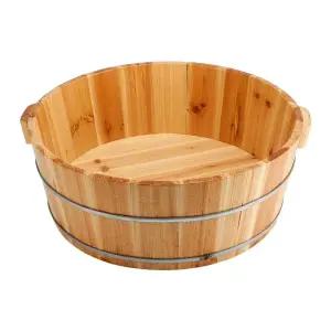 히노끼 족욕통 편백나무 원목 물통 습식 가정용 족욕기
