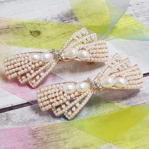 리본헤어핀 머리고정 헤어 머리핀