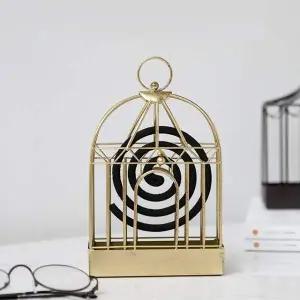 캠핑 빈티지 금속 모기향 홀더 케이스