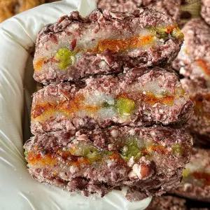 달콤 쫀득 호박고지시루떡 1.5kg (13~15개)