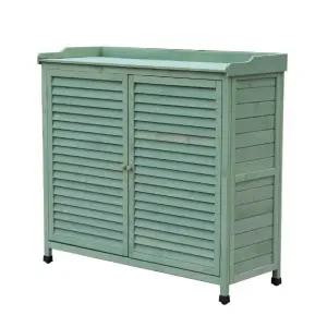 농막신발장 정원 보관함 간이창고 캐비닛 창고 원목