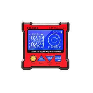 [야토] 전자 각도기 디지털 눈금자, 자석 삼각자 경사계 다기능 건물기울기 채점