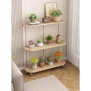 다층 화분대 발코니 바닥 스탠드 원목 거실 조절 가능