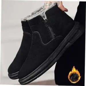 털신발 남성방한화 털부츠 첼시부츠 겨울워커 스웨이드