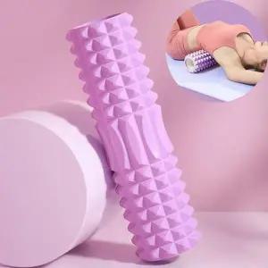 PVC 홈트 폼롤러 스트레칭 등 허리 근육 풀기 폼롤러