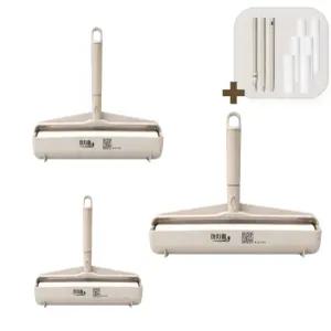 [씨엔쇼핑_TV홈쇼핑] 까치홈 30cm 광폭 돌돌이 반려동물 털 머리카락 소파 카펫 청소롤러 3종 16/24/30cm