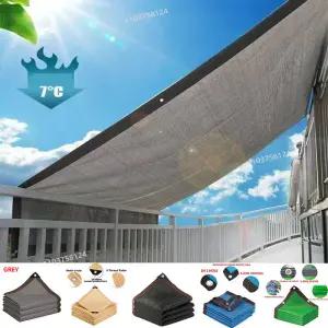 파빌리온과 정원의 그늘에 적합한 HDPE 차양 그물 UV 방지 천