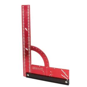 마일스크래프트 8410 MC-스퀘어300 임페리얼 프레임 12인치 x 8인치 알루미늄 목공용 카펜터 - 탈착식 펜스