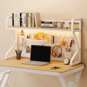 책상위책꽂이 책상상부장 타공판 선반 정리 책꽂이