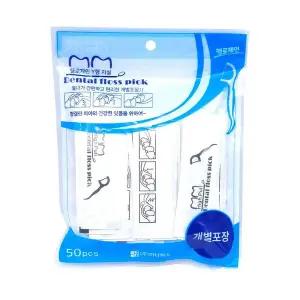 헬로제인 Y형 일회용 치실 (개별포장) 50개입