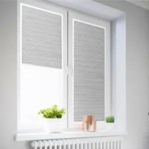 블라인드 침실 창문 벌집 슬라이딩 커튼 채광창 펀치리스