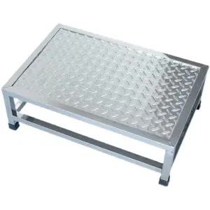 스테인레스 높이 지지대 발받침대 계단 작업대 철제 안전