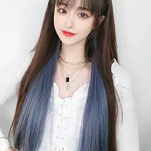 [골드스마일]5p 세트 브릿지 헤어 피스 그라데이션 컬러피스