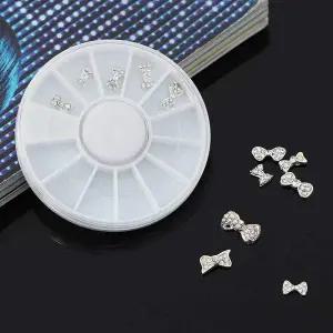 [골드스마일]네일리본파츠 네일도구 네일재료 큐빅파츠 실버파츠