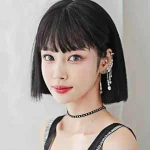 [골드스마일]통가발 학생가발 미용실기 가발 가발학원 전체가발