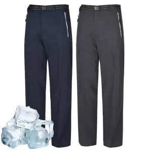 [리빌모아]남자 봄여름 쿨 다용도 스판 일자바지 BR-PTSM-CL317-네이비