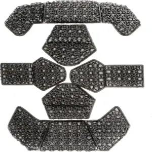 전술 헬멧용 바이프로스트 기어 통기성 격자 패드 세트