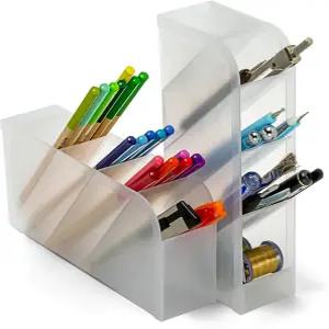 오피스메이트 책상 정리함 8칸 펜 홀더 2개 세트21542