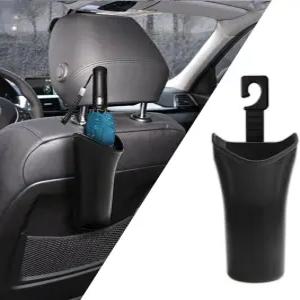 우산 홀더 쓰레기통 헤드레스트 후크가 있는 다목적 차량 보관함 방수 SUV 트럭 액세서리 포함 크리뭄